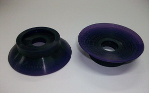 Rölyefli Karo Vantuzu - Vantuz - Pozitif Elastomer